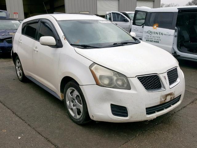 5Y2SP67819Z440742 - 2009 PONTIAC VIBE WHITE photo 1