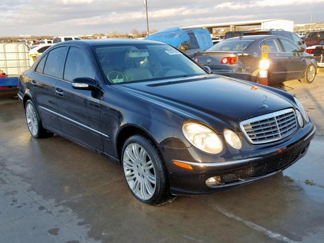 WDBUF56J46A804462 - 2006 MERCEDES-BENZ E 350 BLACK photo 1