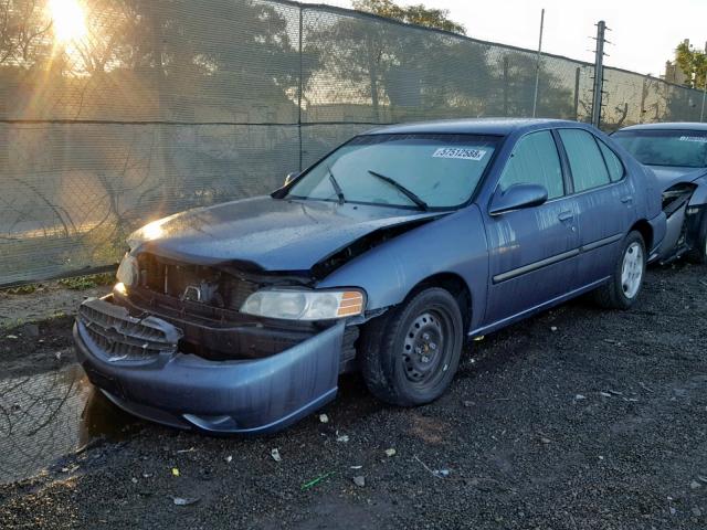 1N4DL01D5YC167223 - 2000 NISSAN ALTIMA XE BLUE photo 2