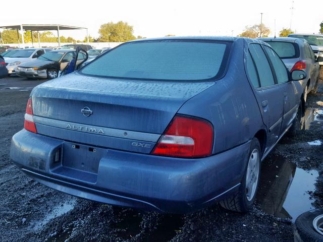 1N4DL01D5YC167223 - 2000 NISSAN ALTIMA XE BLUE photo 4