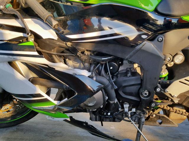 JKBZXJE17FA014335 - 2015 KAWASAKI ZX636 E GREEN photo 7