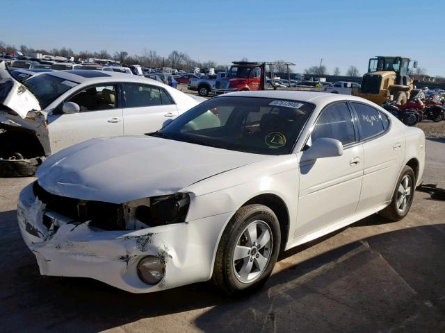 2G2WP522451158200 - 2005 PONTIAC GRAND PRIX WHITE photo 2