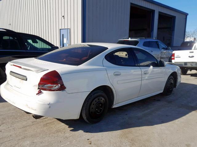 2G2WP522451158200 - 2005 PONTIAC GRAND PRIX WHITE photo 4