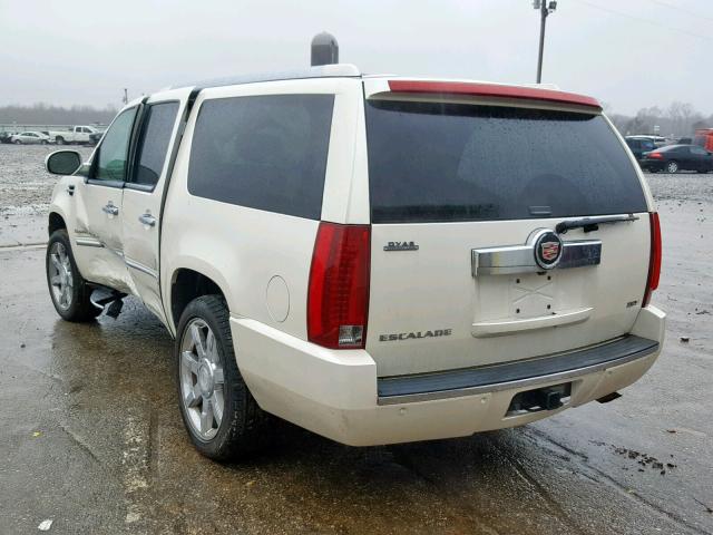 1GYFK66857R266473 - 2007 CADILLAC ESCALADE E WHITE photo 3