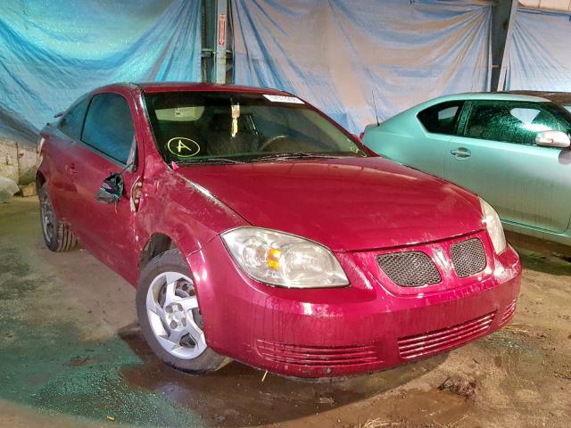 1G2AL18F887289114 - 2008 PONTIAC G5 RED photo 1