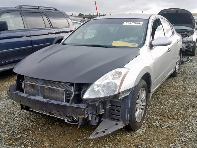 1N4CL2AP1AC108564 - 2010 NISSAN ALTIMA HYB SILVER photo 2