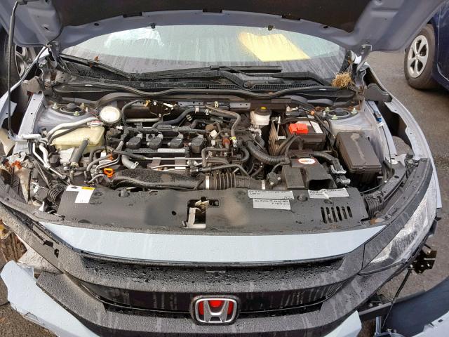 SHHFK7G46JU206687 - 2018 HONDA CIVIC SPOR GRAY photo 7