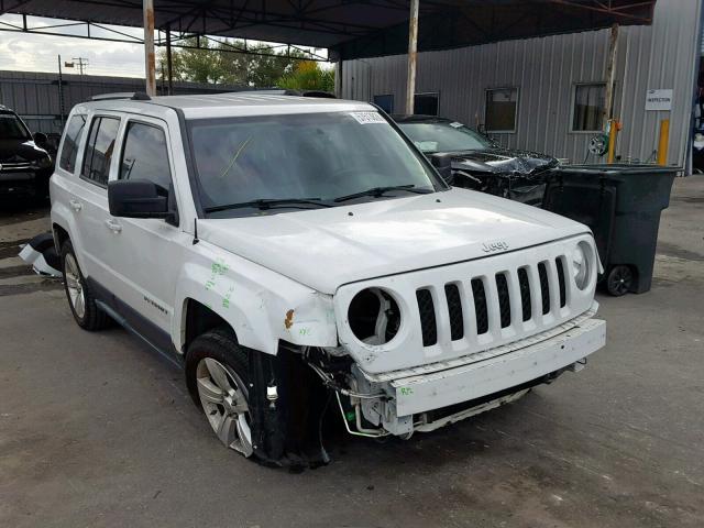 1C4NJPCB3CD540383 - 2012 JEEP PATRIOT LI WHITE photo 1