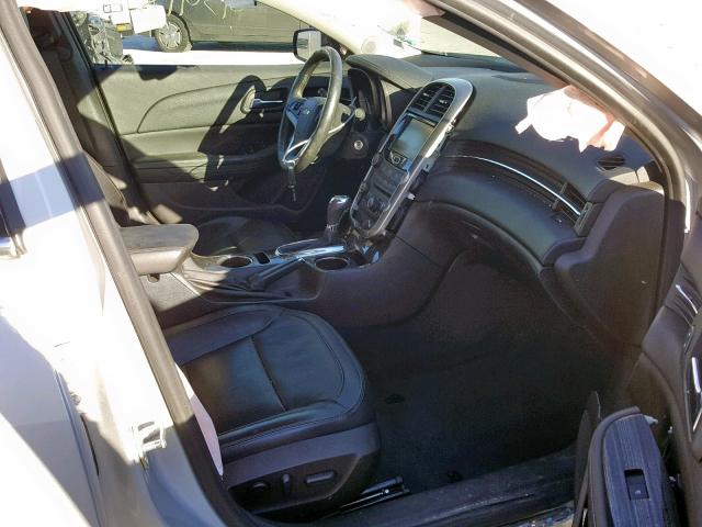 1G11H5SLXEF144752 - 2014 CHEVROLET MALIBU LTZ ვერცხლისფერი ფოტო 5