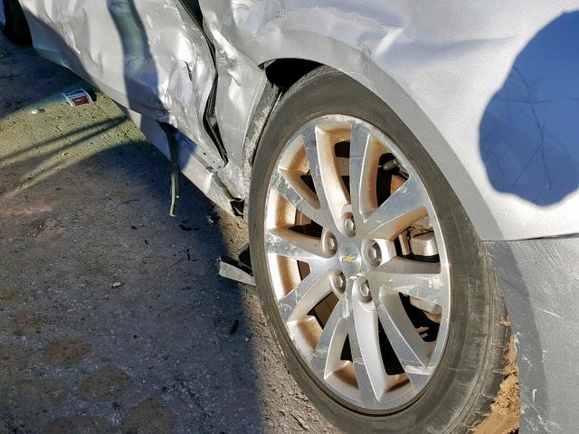 1G11H5SLXEF144752 - 2014 CHEVROLET MALIBU LTZ ვერცხლისფერი ფოტო 9
