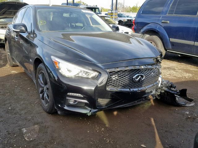 JN1CV7AP9HM641044 - 2017 INFINITI Q50 BASE BLACK photo 1