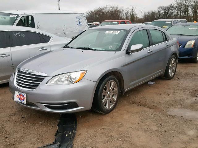 1C3CCBBG4DN531810 - 2013 CHRYSLER 200 TOURIN SILVER photo 2