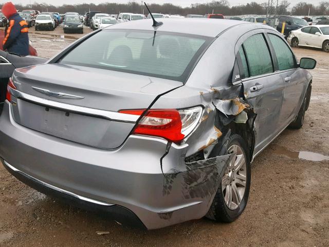 1C3CCBBG4DN531810 - 2013 CHRYSLER 200 TOURIN SILVER photo 4