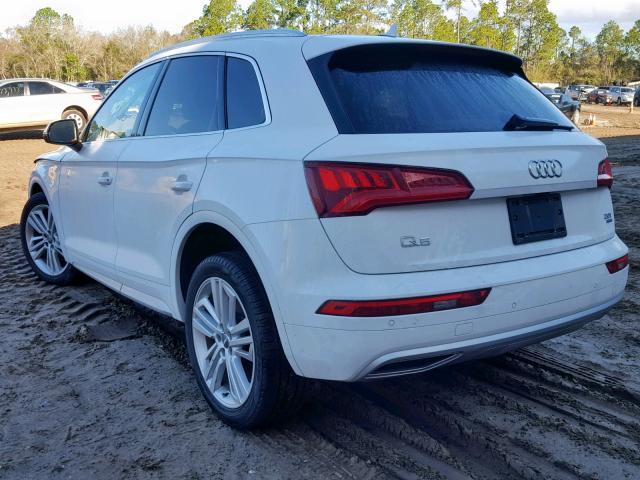 WA1CNAFY1J2142469 - 2018 AUDI Q5 PRESTIG WHITE photo 3