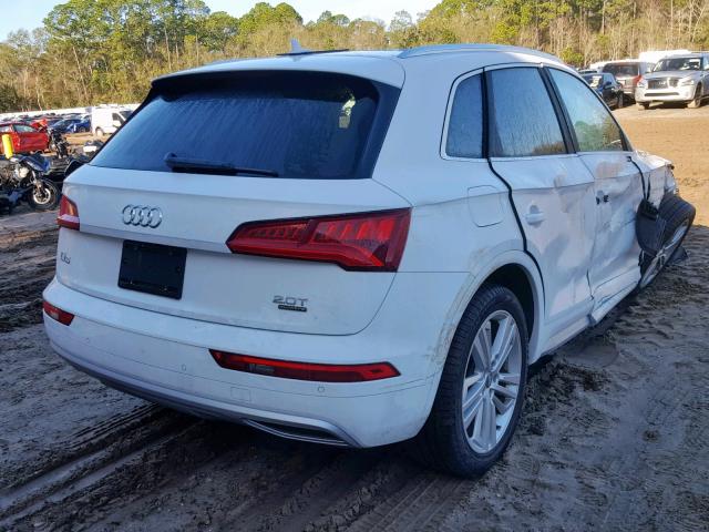 WA1CNAFY1J2142469 - 2018 AUDI Q5 PRESTIG WHITE photo 4