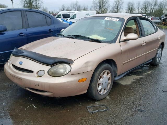 1FALP52U7VG268747 - 1997 FORD TAURUS GL TAN photo 2