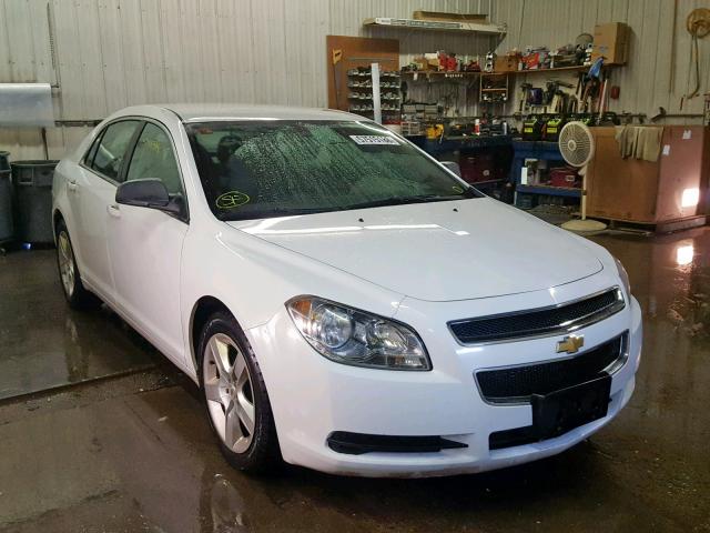 1G1ZB5E04CF112592 - 2012 CHEVROLET MALIBU LS WHITE photo 1