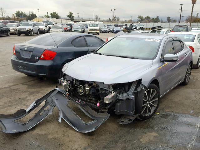 19UUB2F38GA003419 - 2016 ACURA TLX BLUE photo 2