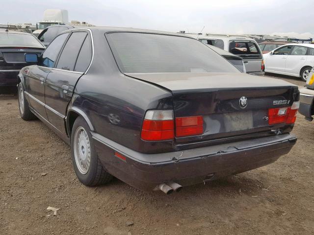 WBAHD5311NBF98197 - 1992 BMW 525 I BLACK photo 3