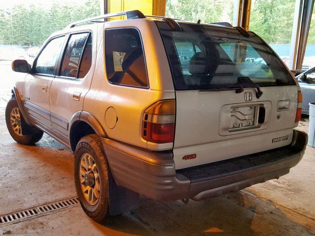 4S6DM58W1Y4414665 - 2000 HONDA PASSPORT E 银色 照片 3