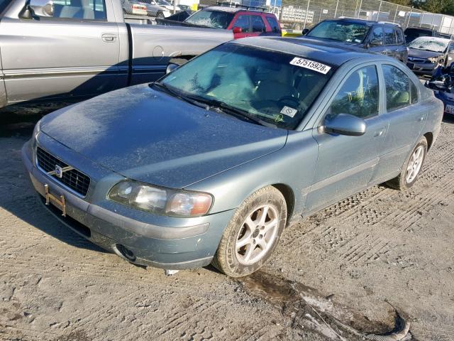 YV1RS61T532272317 - 2003 VOLVO S60 GRAY photo 2
