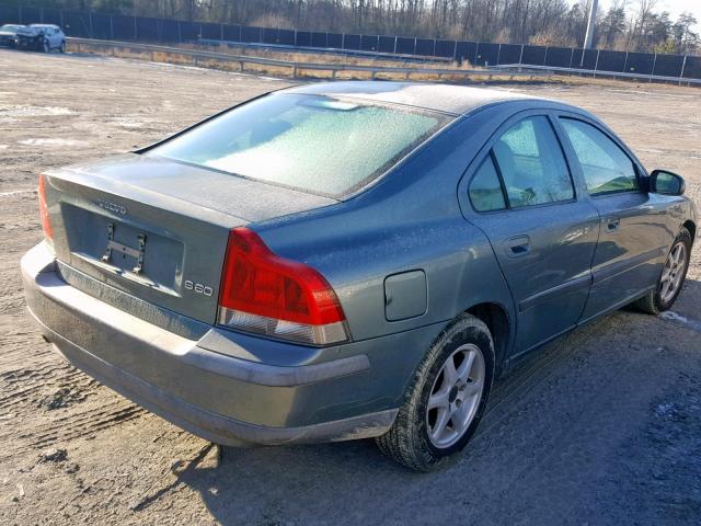 YV1RS61T532272317 - 2003 VOLVO S60 GRAY photo 4