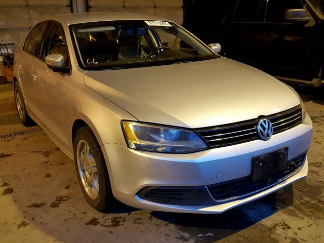 3VW3L7AJ6DM410922 - 2013 VOLKSWAGEN JETTA TDI SILVER photo 1