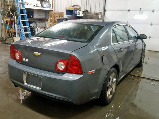 1G1ZH57B89F114951 - 2009 CHEVROLET MALIBU 1LT 灰色 照片 4