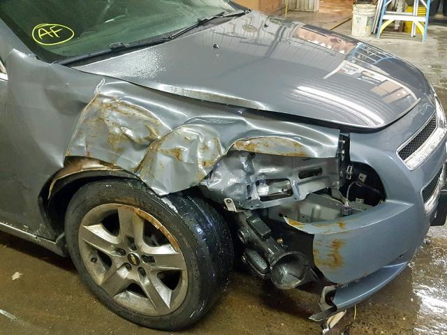 1G1ZH57B89F114951 - 2009 CHEVROLET MALIBU 1LT 灰色 照片 9