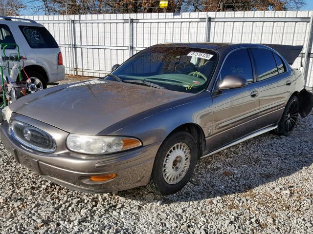 1G4HP54K814159183 - 2001 BUICK LESABRE CU GRAY photo 2