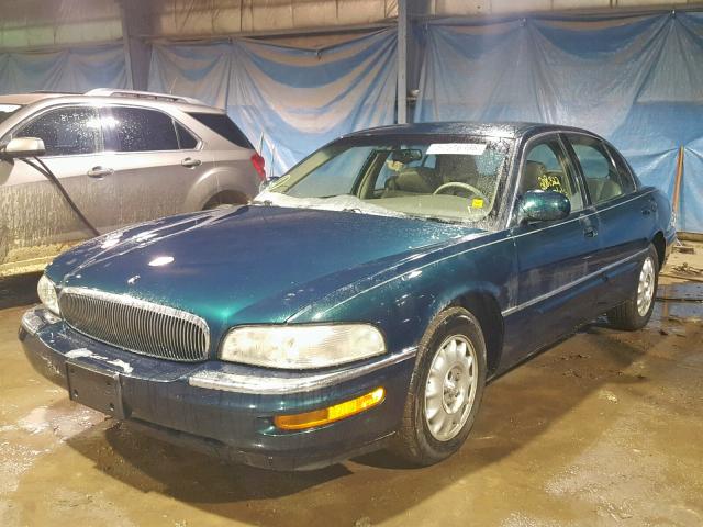 1G4CW52K3X4633436 - 1999 BUICK PARK AVENU GREEN photo 2