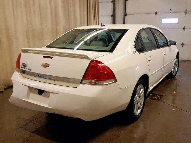 2G1WU581169150263 - 2006 CHEVROLET IMPALA LTZ WHITE photo 4