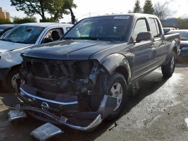 1N6AD09U97C459905 - 2007 NISSAN FRONTIER C CHARCOAL photo 2