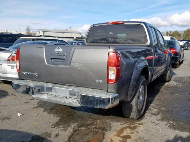 1N6AD09U97C459905 - 2007 NISSAN FRONTIER C CHARCOAL photo 4