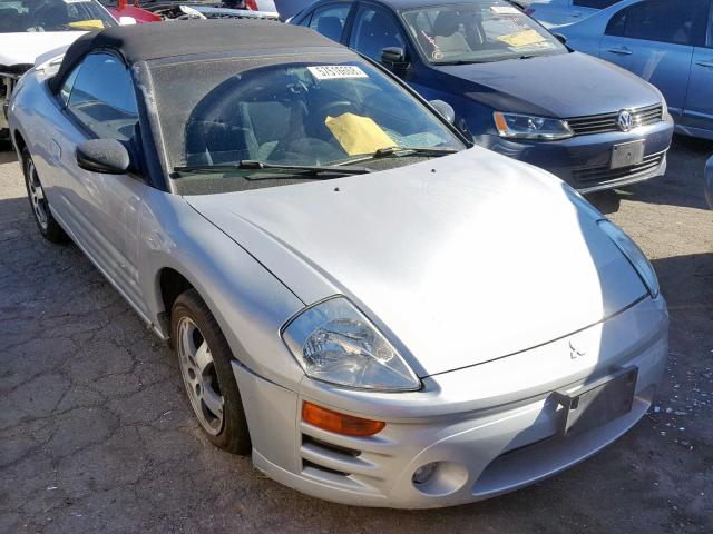 4A3AE45G95E006602 - 2005 MITSUBISHI ECLIPSE SP SILVER photo 1