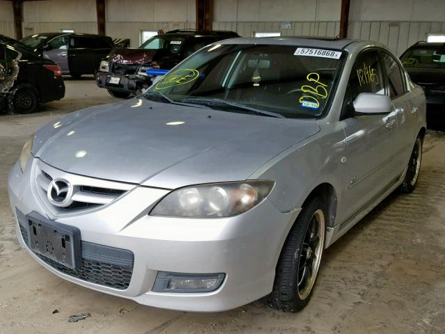 JM1BK323271762181 - 2007 MAZDA 3 S SILVER photo 2