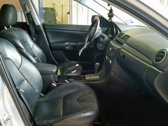 JM1BK323271762181 - 2007 MAZDA 3 S SILVER photo 5