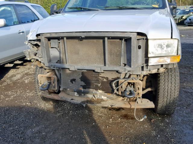 1FTSX31F42EC15542 - 2002 FORD F350 SRW S SILVER photo 9