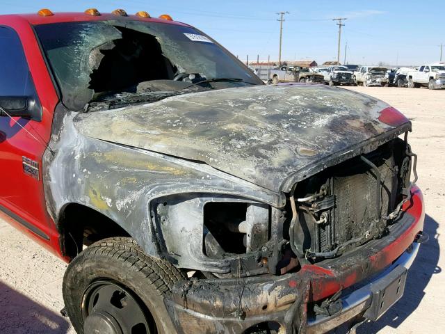 3D7ML48A97G814821 - 2007 DODGE RAM 3500 S BURN photo 9