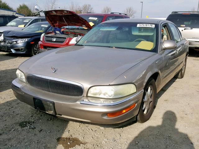 1G4CW54KX24172872 - 2002 BUICK PARK AVENU BEIGE photo 2