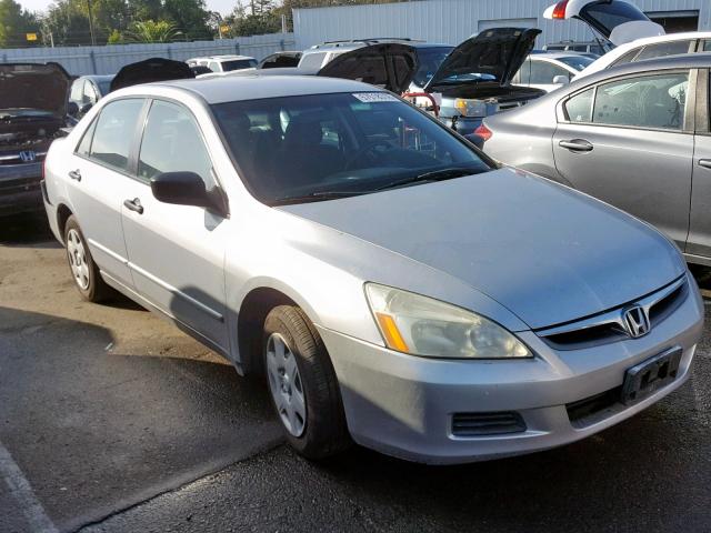 1HGCM56196A042489 - 2006 HONDA ACCORD VAL SILVER photo 1