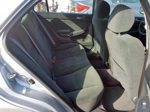 1HGCM56196A042489 - 2006 HONDA ACCORD VAL SILVER photo 6