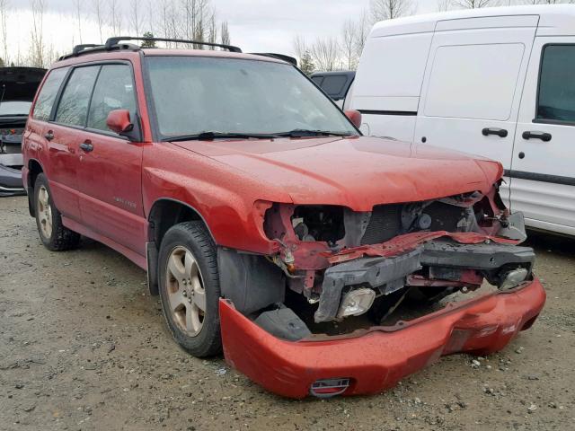 JF1SF656X1G723280 - 2001 SUBARU FORESTER S Qırmızı foto 1