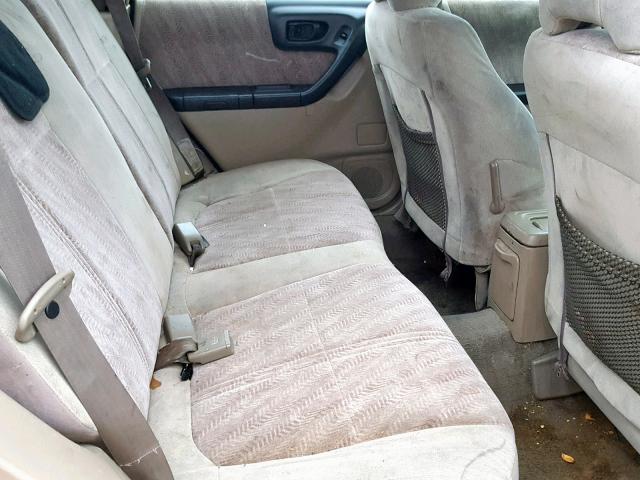 JF1SF656X1G723280 - 2001 SUBARU FORESTER S Qırmızı foto 6