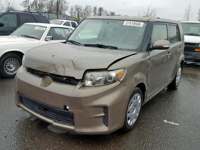 JTLZE4FE9B1125180 - 2011 TOYOTA SCION XB Бежевый фото 2