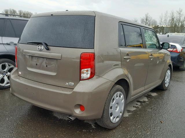 JTLZE4FE9B1125180 - 2011 TOYOTA SCION XB Бежевый фото 4