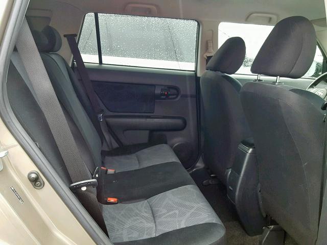 JTLZE4FE9B1125180 - 2011 TOYOTA SCION XB Бежевый фото 6