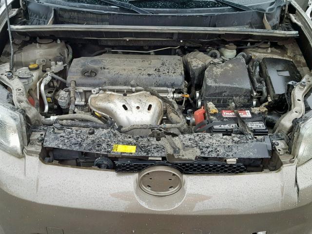 JTLZE4FE9B1125180 - 2011 TOYOTA SCION XB Бежевый фото 7