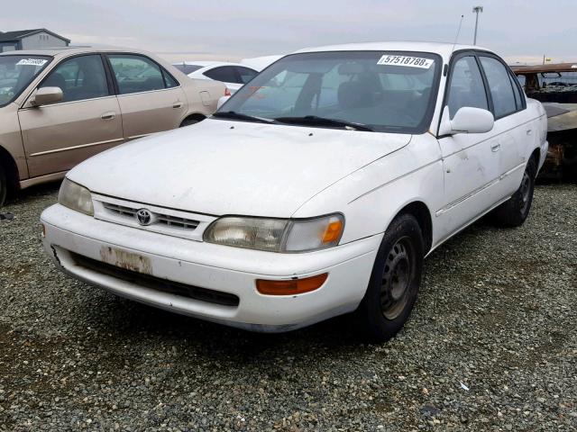 1NXAE09B4RZ172186 - 1994 TOYOTA COROLLA LE WHITE photo 2