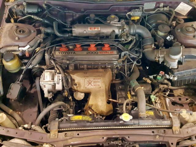 JT2SV21E7H3070890 - 1987 TOYOTA CAMRY DLX 勃艮第红 照片 7